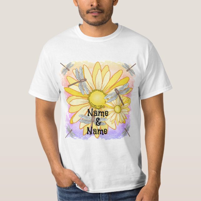Camiseta Margarida Amarela  (Frente)