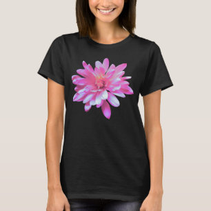 Camiseta Margarida rosa, foto floral retrô