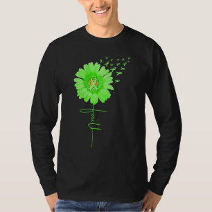 Camiseta Margarida Verde Faith Sensibilização para a Saúde