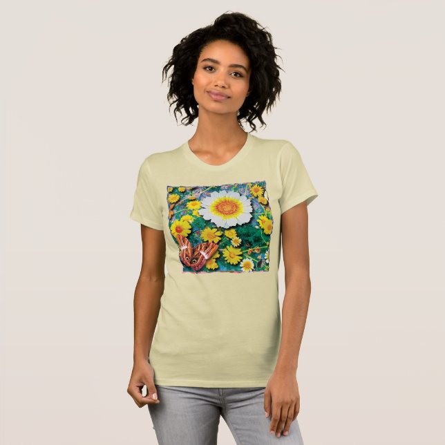 Camiseta Margaridas Maio (Frente Completa)