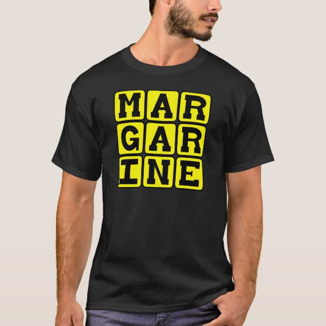 Camiseta Margarina, Pasta de Manteiga (Frente)