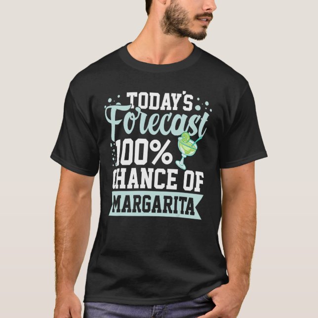 Camiseta Margarita Comida mexicana Bebe receitas de coquete (Frente)
