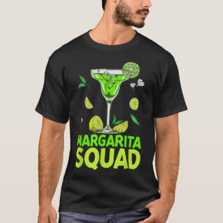 Camiseta Margarita Squad Cinco De Mayo Costumes Para Mexica