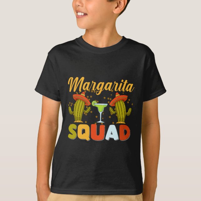 Camiseta Margarita Squad Cinco De Mayo Encantado (Frente)