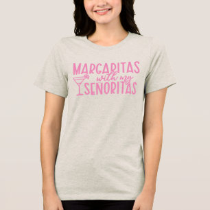 Camiseta Margaritas com meu Grupo de Despedida de Solteira 