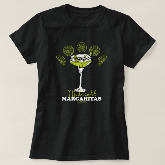 Camiseta Margaritas da meia-noite 1692, bruxas, bruxas Sale (Frente do Design)