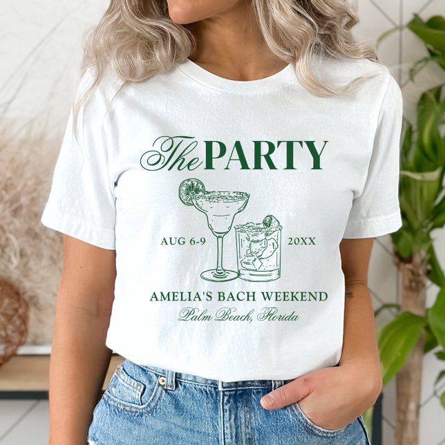 Camiseta Margaritas & Matrimônio Despedida de Solteira A Fe (Criador carregado)