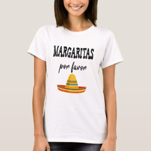 Camiseta Margaritas Por Favor Cinco De Mayo 2021