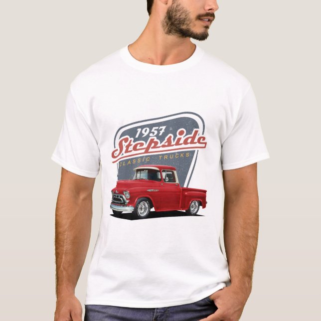 Camiseta Margem Personalizada Vermelha 1957 (Frente)