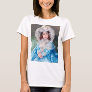 Camiseta Margot em azul, Mary Cassatt