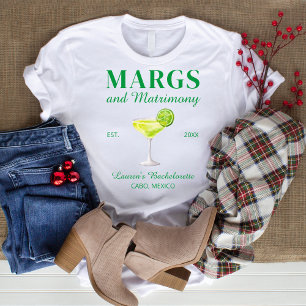 Camiseta Margs & Matrimony Final Fiesta Festa de solteira