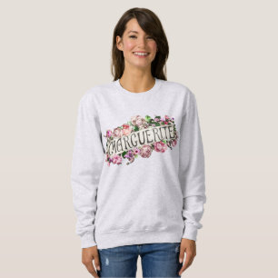 Camiseta Marguerite Nome Vintage Floral Banner Cute & Girly