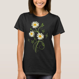 Camiseta Marguerites Daisy Primavera Summer Daisies Flor Sh
