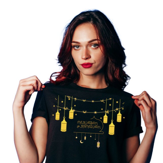 Camiseta Marhaban Ramadhan  (Criador carregado)