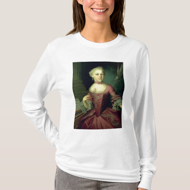 Camiseta Maria Anna Mozart, chamada 'Nannerl (Frente)