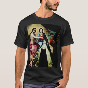 Camiseta Maria Madalena de Pazzi por Pedro de Moya