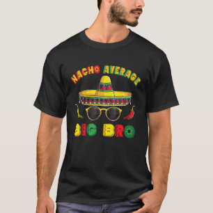 Camiseta Mariachi Chapéu Mexicano  Nacho Irmão Grande Não M