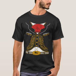 Camiseta Mariachi Charro Mexicano Costume T Shirt