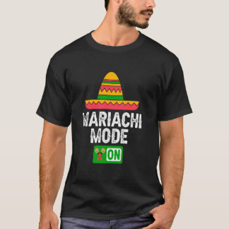 Camiseta Mariachi Engraçado Cinco de Maio Sombrero Mexicano