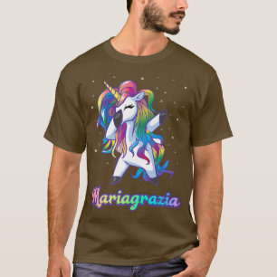 Camiseta MARIAGRAZIA Unicorn Oferece Presentes Para Garotas