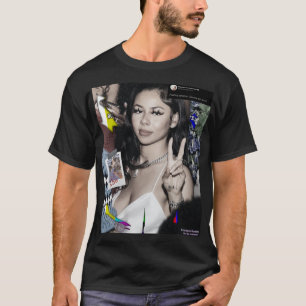 Camiseta Mariah a Cientista Colagem Poster garota