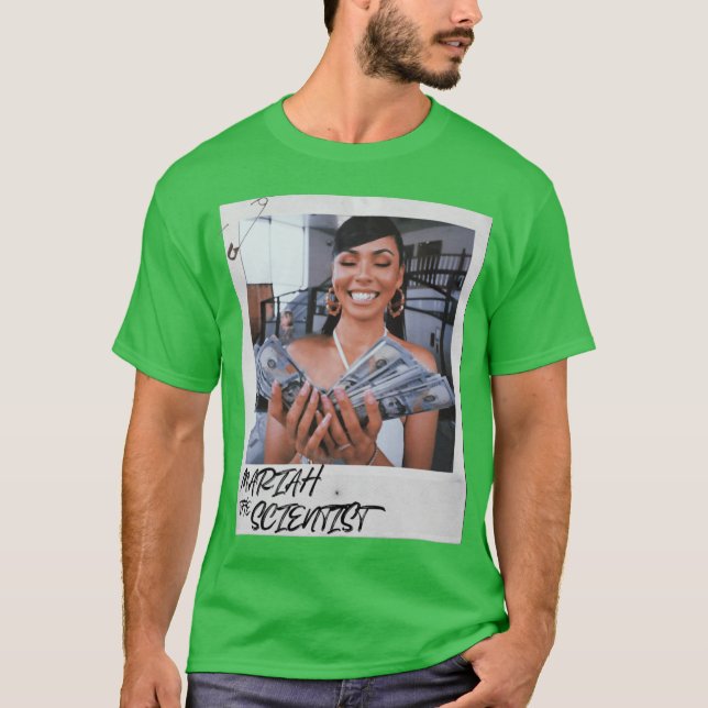 Camiseta Mariah a garota cientista (Frente)