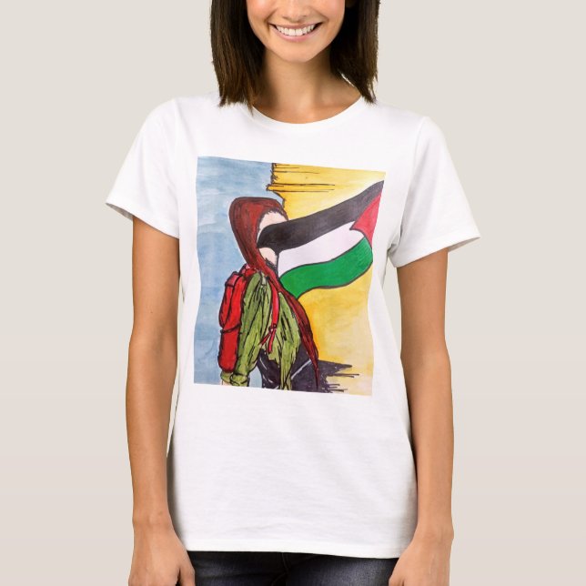 Camiseta Mariam Aquinze Palestina (Frente)