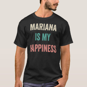 Camiseta Mariana é minha felicidade