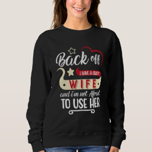 Camiseta Marido Com Mulher Louca E Não Tenho Medo De Usar