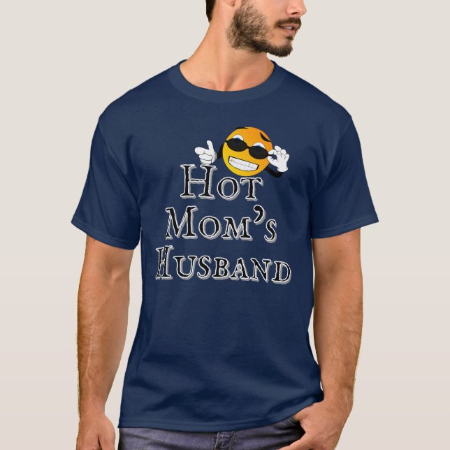 Camiseta Marido da Mãe Quente (Frente)