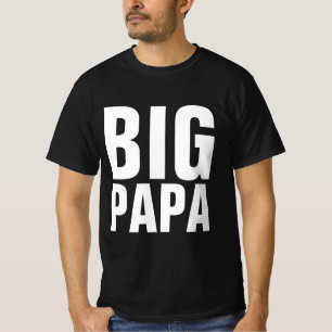 CAMISETA MARIDO DE PAI MASCULINO DE GRANDE PAPA MENS T-SHIR