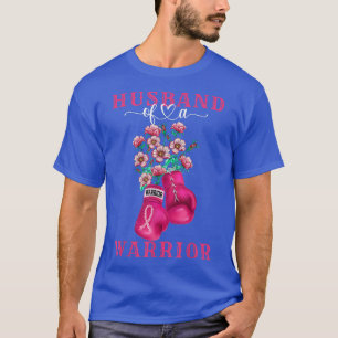 Camiseta Marido De Um Cancer De Sensibilização Para O Guerr