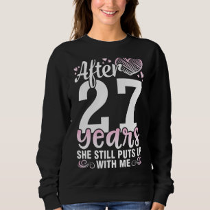 Camiseta Marido Depois De 27 Anos De Mulher Casado Ela Aind