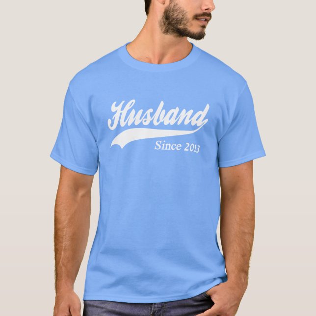 Camiseta Marido Desde 2013 (Frente)