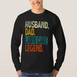 Camiseta Marido do Homem Pai Lenda do Cuidado com o Jardim
