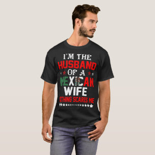 Camiseta Marido do presente mexicano dos namorados da