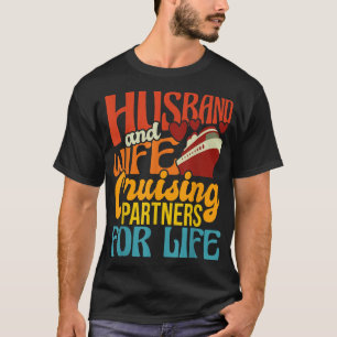 Camiseta Marido e Mulher Parceiros de Cruzeiro para Cruzeir