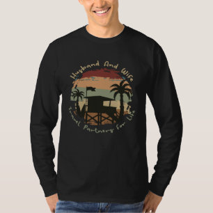 Camiseta Marido e Mulher Parceiros de Viagem para Cruzeiros