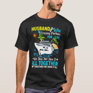 Camiseta Marido e Parceiros de Cruzamento de Esposa para Cr