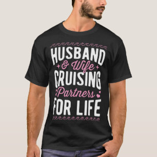 Camiseta Marido E Parceiros De Cruzamento De Esposas Para A