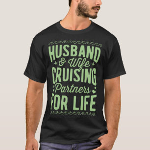 Camiseta Marido E Parceiros De Cruzamento De Esposas Para A
