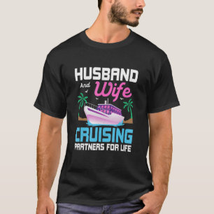 Camiseta Marido E Parceiros De Cruzamento De Esposas Para C