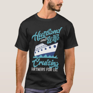 Camiseta Marido E Parceiros De Cruzamento De Esposas Para O