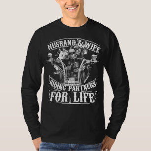 Camiseta Marido E Parceiros De Esposas Para A Vida