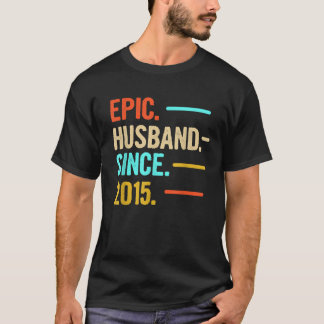 Camiseta Marido Epic Da Mens Desde 2015