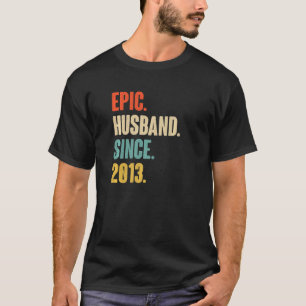 Camiseta Marido Epic Vintage desde 2013 Nono Casamento