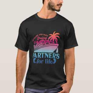 Camiseta Marido Esposa Cruzando Parceiros para a Vida