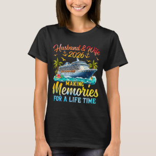 Camiseta Marido Esposa Fazendo Memórias Cruzeiro Arte