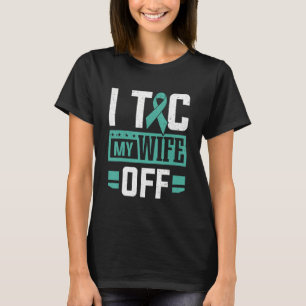 Camiseta Marido I Tic Minha Esposa Desligada Sindroma De To