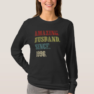 Camiseta Marido Incrível Desde 1996 26 Aniversário de Casam